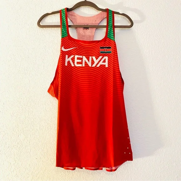 Nike | Tops | Nike Womens Kenya Pro Elite Running Singlet Size Xl 